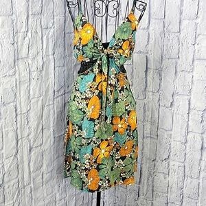 VOLCOM Lovely Daze Floral‎ Mini Dress XS